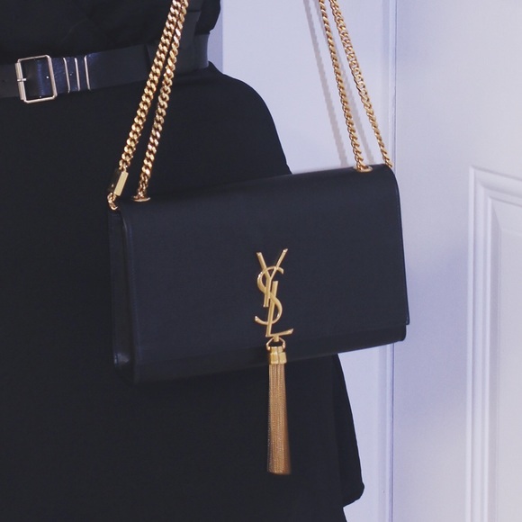 Saint Laurent Medium Kate with tassel calfskin - Picture 2 of 3
